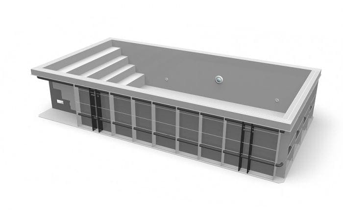Infinity Pools Classic Smart Dura Polymer PLUS Infinity Pool