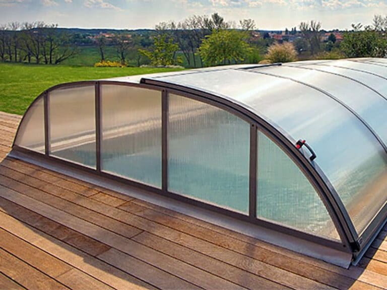 klasik b telescopic pool enclosure