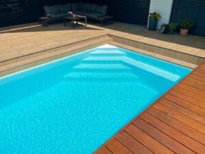 Infinity swimming pool