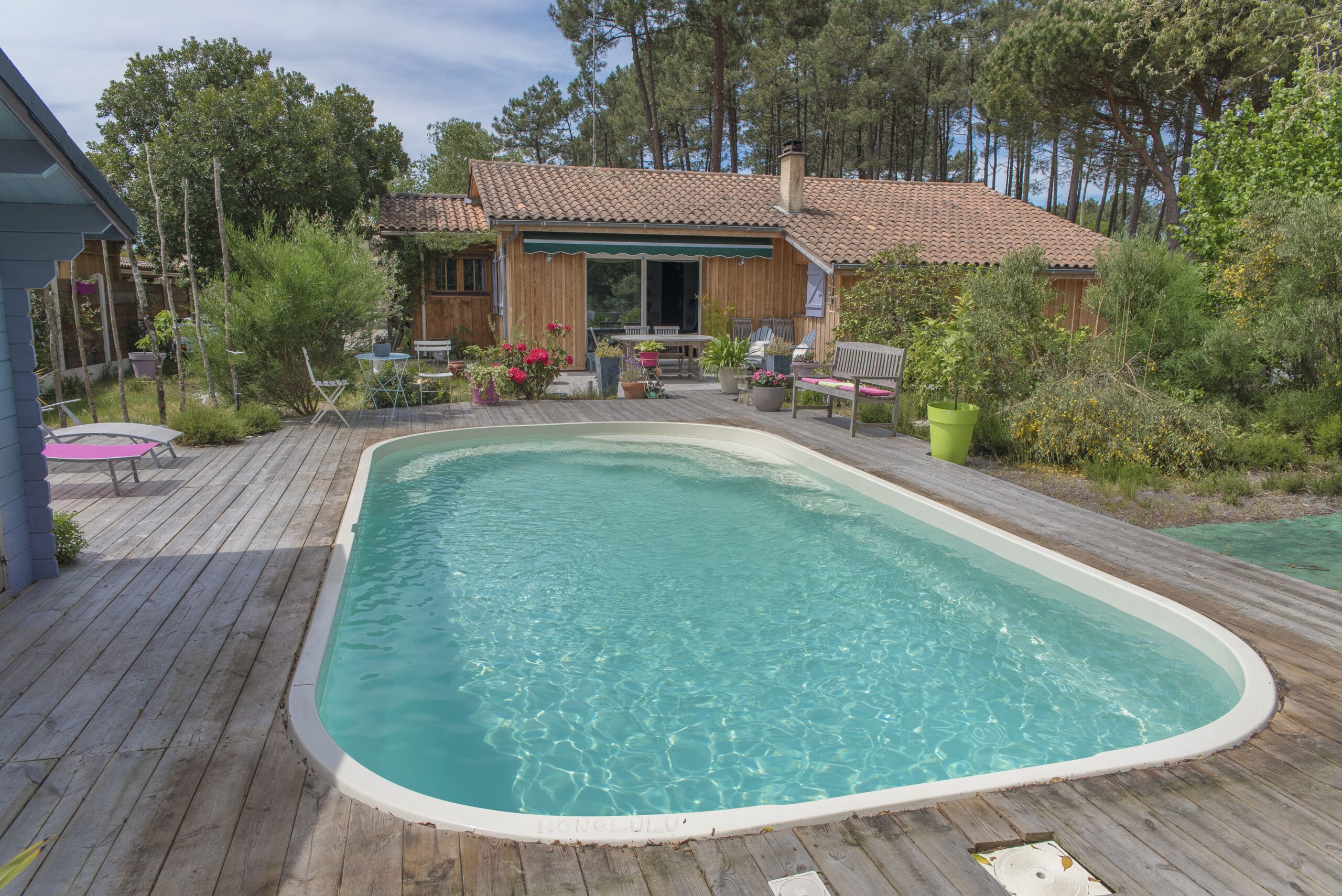 Honolulu Multi-Level Depth Fibreglass Swimming Pool